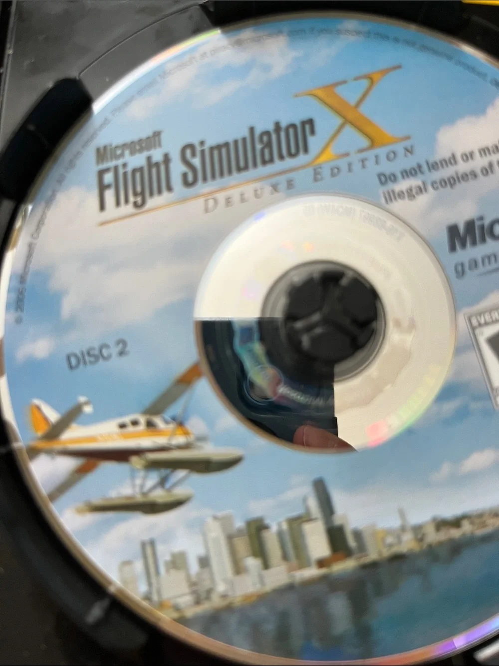 Microsoft Flight Simulator X Gold Edition - Blue/Orange/Gold